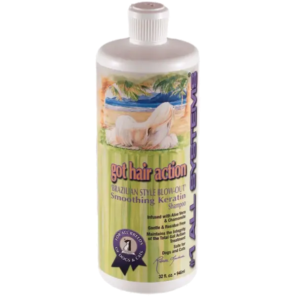 #1 All Systems Got Hair Action Brazilian Style Blow-Out Smoothing Keratin sampon - 946 ml