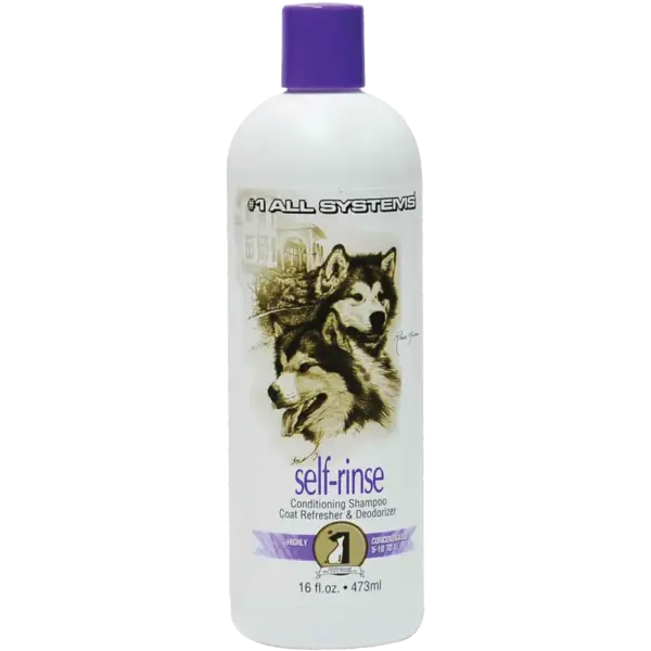 #1 All Systems Self-Rinse Conditioning Shampoo & Coat Refresher sampon curtare uscata - 500 ml