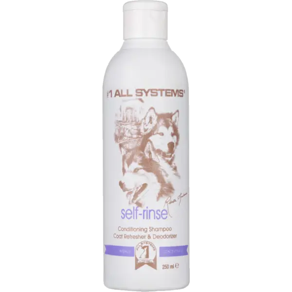 #1 All Systems Self-Rinse Conditioning Shampoo & Coat Refresher sampon curtare uscata - 250 ml