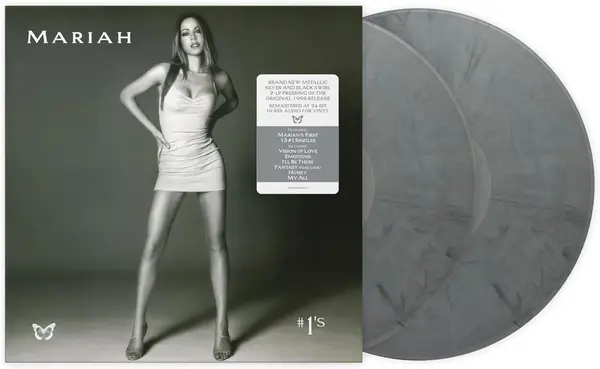 #1's (Metallic Silver & Black Swirl Vinyl) | Mariah Carey