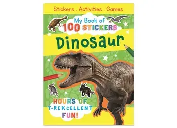 100 Stickers - Dinosaurs, Paperback/***