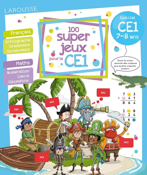 100 super jeux pour le CE1 | Beatrix Lot