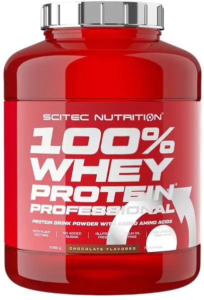 100% Whey Protein Professional, caramel sărat, 2350 g, Scitec Nutrition