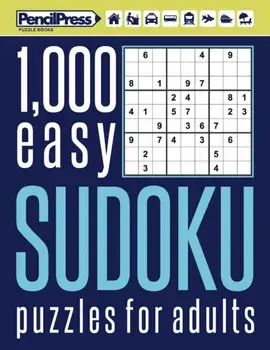 1000 easy Sudoku puzzles book for adults: Puzzle book for adults easy 1,000+ by, Paperback/Pencil Press Puzzle Books