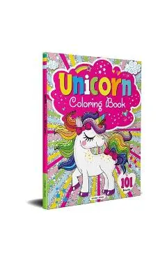 101 Unicorn Colouring Book: Fun Activity Colouring Book for Children - Wonder House Books