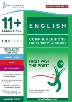 11+ Essentials English: Comprehensions Contemporary Literature Book 3 (Standard Format), Paperback/***