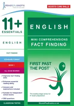 11+ Essentials English: Mini-Comprehensions Fact-Finding Book 2, Paperback/***