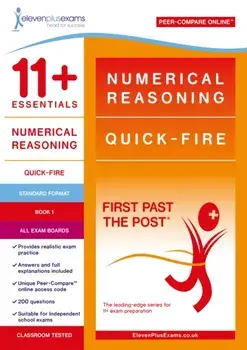 11+ Essentials Numerical Reasoning: Quick-fire Book 1, Paperback/***