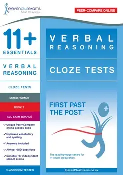 11+ Essentials Verbal Reasoning: Cloze Tests Book 2, Paperback/***