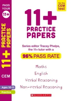 11+ Practice Papers for the CEM Test Ages 10-11, Paperback/Tracey Phelps