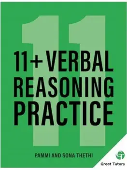 11+ Verbal Reasoning Practice. Great Tutors, Paperback/Sona Thethi