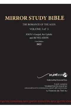 11th Edition MIRROR STUDY BIBLE VOLUME 3 of 3 John's Writings; Gospel; Epistle & Apocalypse - Francois Du Toit