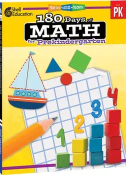 180 Days of Math for Prekindergarten: Practice, Assess, Diagnose, Paperback/Darcy Mellinger