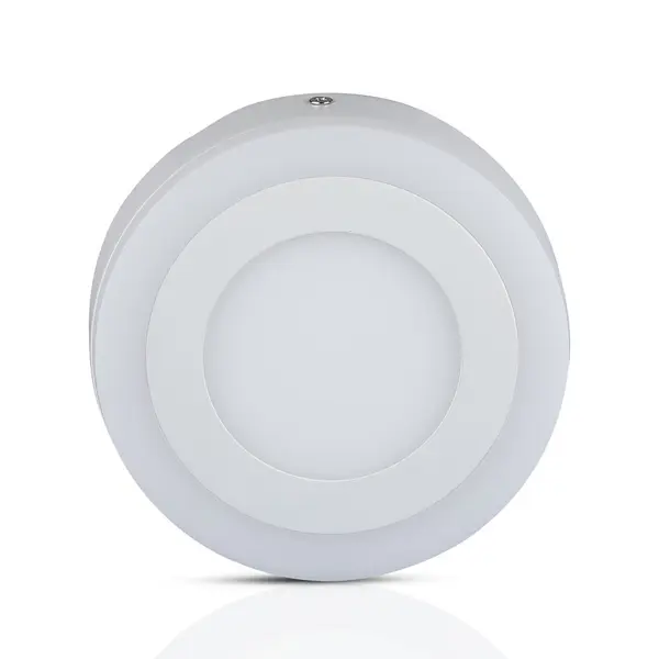 18W+3W - Panou LED - Rotund, Alb natural EMC+CR80