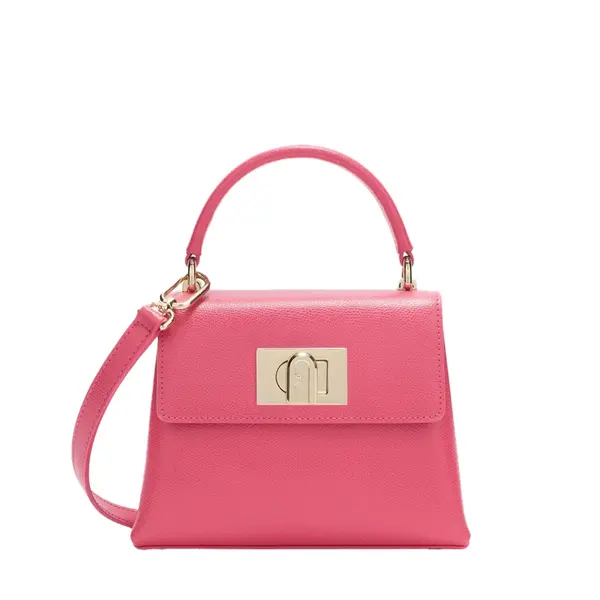 1927 mini top handle velvet pink
