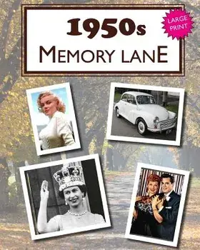 1950s Memory Lane: Large Print Book for Dementia Patients, Paperback/Hugh Morrison