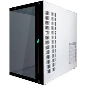 1st PLAYER Carcasa 1stPLAYER Gaming SP8 SteamPunk, ARGB, Mid-Tower, fara sursa, culoare alba