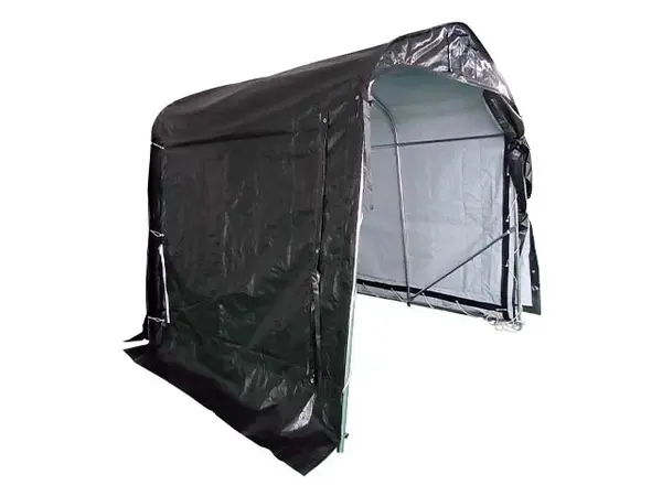 2,4x2,4m Garaj tip Cort PE 200 g/m²- verde - pentru Masini Motociclete Biciclete - Default Title