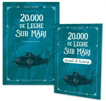 20.000 de leghe sub mari + Jurnal de lectura/Jules Verne