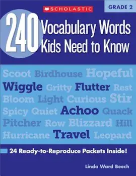 240 Vocabulary Words Kids Need to Know: Grade 2: 24 Ready-To-Reproduce Packets Inside!, Paperback/Mela Ottaiano