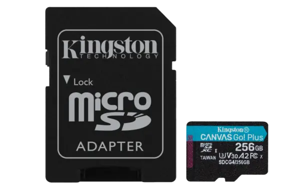 256GB microSDXC Canvas Go Plus Gen4 200M 256GB microSDXC Canvas Go Plus Gen4 200M