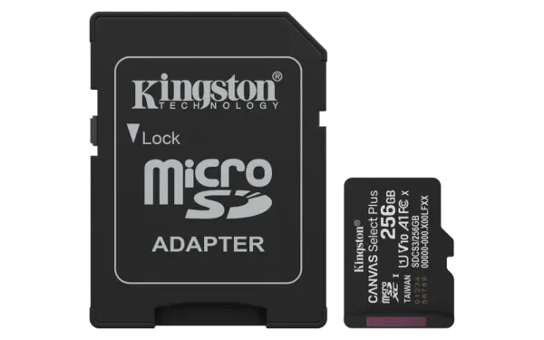 256GB microSDXC Canvas Select Plus Gen3 256GB microSDXC Canvas Select Plus Gen3
