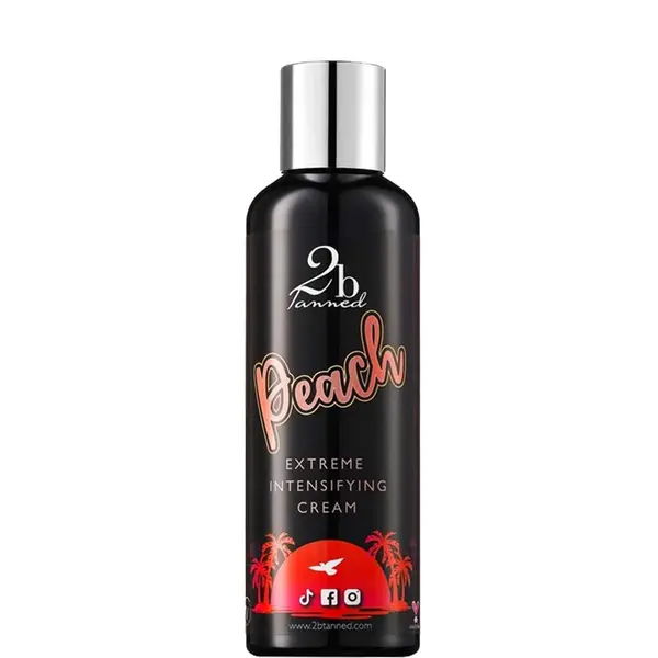 2bTanned Extreme Intensifying Tanning Cream 200ml - Peach