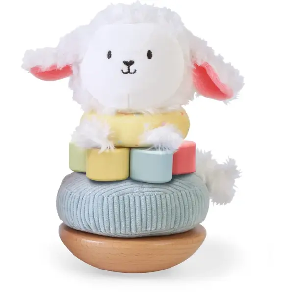 2Kids Toys Stacking Tower Toy Sheep inele inserabile 18m+ 5 buc