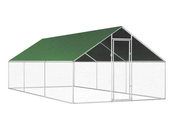 2x6 m Cotet / Tarc pasari din otel galvanizat - Default Title