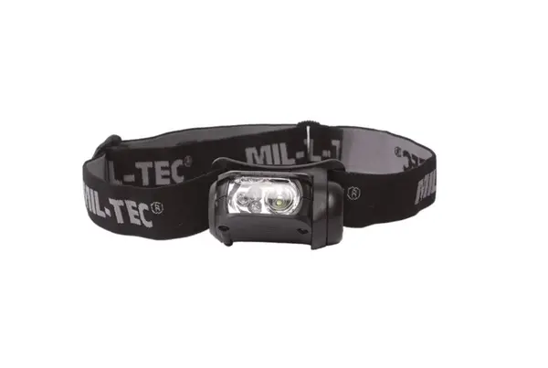 3 LED HEADLAMP - 4 COLORS - BLACK