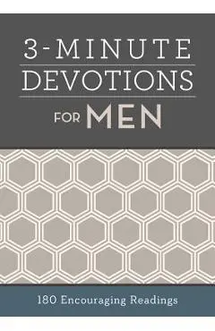 3-Minute Devotions for Men - Compiled By Barbour Staff
