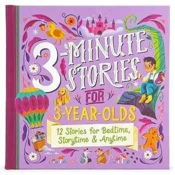 3-Minute Stories for 3-Year-Olds, Hardcover/Cottage Door Press