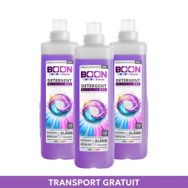 3 x BOON Bloom - detergent lichid 1.5l