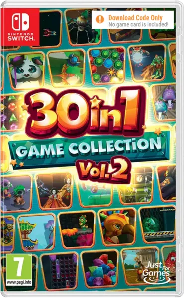 30 In 1 Game Collection Vol 2 Code In Box NSW