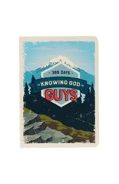 365 Days to Knowing God for Guys Devotional - Christian Art Gifts