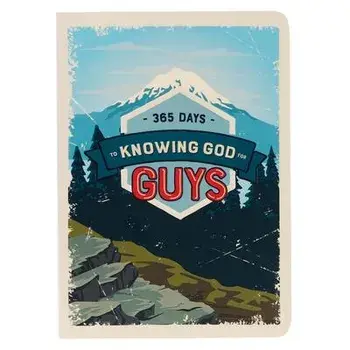 365 Days to Knowing God for Guys Devotional, Paperback/Christian Art Gifts