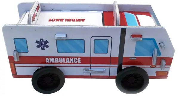 3D model Akar - Ambulanță