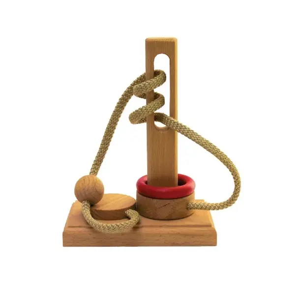 3D Puzzle Basic 4 , puzzle din lemn pentru copii rabdatori