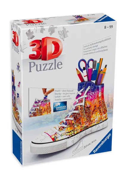 3D Puzzle Ravensburger din 108 de piese - Skyline Sneaker