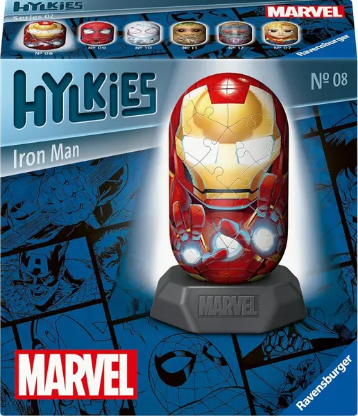 3D Puzzle Ravensburger din 54 piese - Marvel: Iron Man