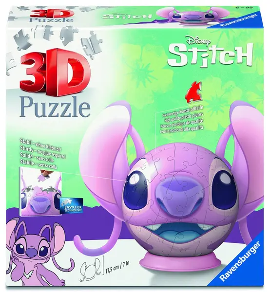 3D Puzzle Ravensburger din 72 piese - Înger