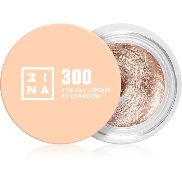 3INA The 24H Cream Eyeshadow fard de pleoape cremos culoare 300 Pink nude 3 ml
