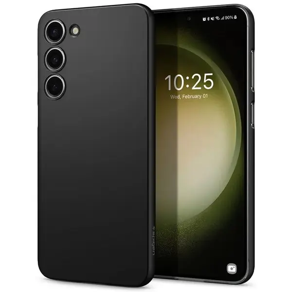 3MK Huse Spigen Air Skin Samsung Galaxy S23 black (ACS05730)
