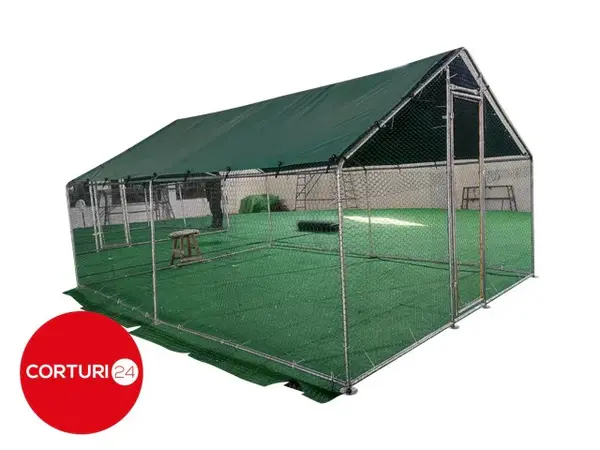 3x10 m Cotet / Tarc pasari din otel galvanizat - Default Title