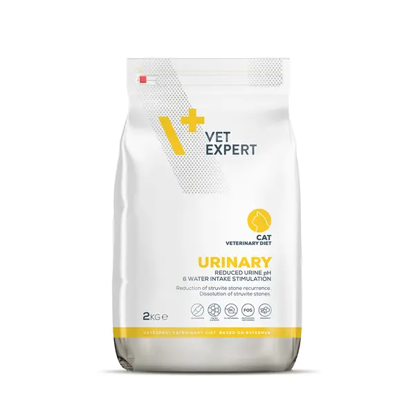 4T Dieta veterinara URINARY CAT, VetExpert, 6 Kg