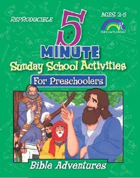 5 Minute Sunday School Activities: Bible Adventures: Preschoolers, Paperback/Mary J. Davis