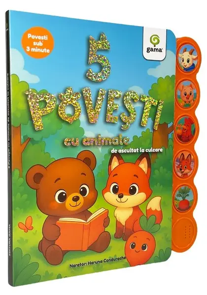 5 povesti cu animale de ascultat la culcare