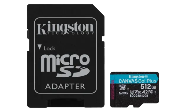 512GB microSDXC Canvas Go Plus Gen4 200M 512GB microSDXC Canvas Go Plus Gen4 200M