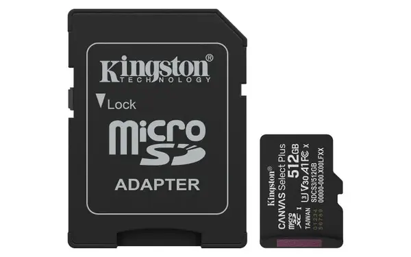 512GB microSDXC Canvas Select Plus Gen3 512GB microSDXC Canvas Select Plus Gen3