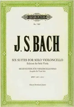6 Cello Suites Arr For Viola/JOHANN SEBASTI BACH